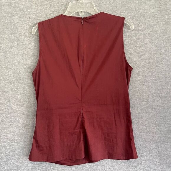 JUST Female Vadin Asymmetric Minimalist Top Small Sustainable Feminine Capsule - Picture 4 of 11